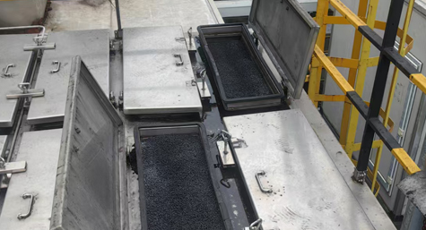 4mm柱状活性炭更换纪实